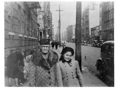 Bubba and Sylvia, Mapes Ave., Bronx, c. early 40's
